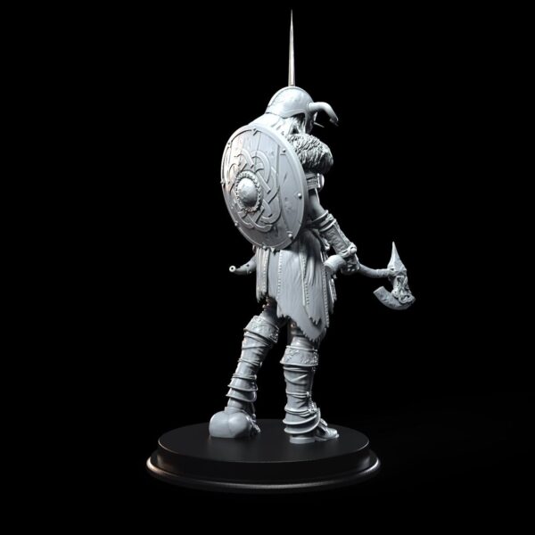 Norse Valkyrie | TTRPG DnD Miniature | 32mm - 75mm Resin Figure | Viking Female Warrior Göll