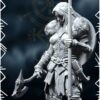 Norse Valkyrie | TTRPG DnD Miniature | 32mm - 75mm Resin Figure | Viking Female Warrior Göll