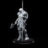Norse Valkyrie | TTRPG DnD Miniature | 32mm - 75mm Resin Figure | Viking Female Warrior Göll