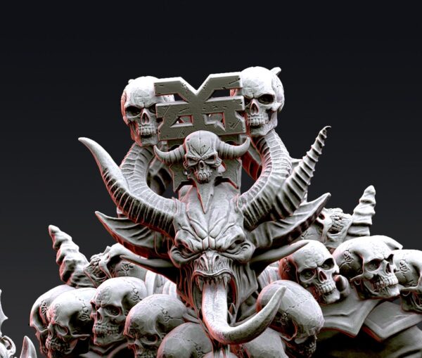 il_fullxfull.7475397119_s79w.jpg 3x Dark Fantasy Daemon Heroes | TTRPG DnD Miniatures | 32mm Resin Figures War Lesser| 3DPrint