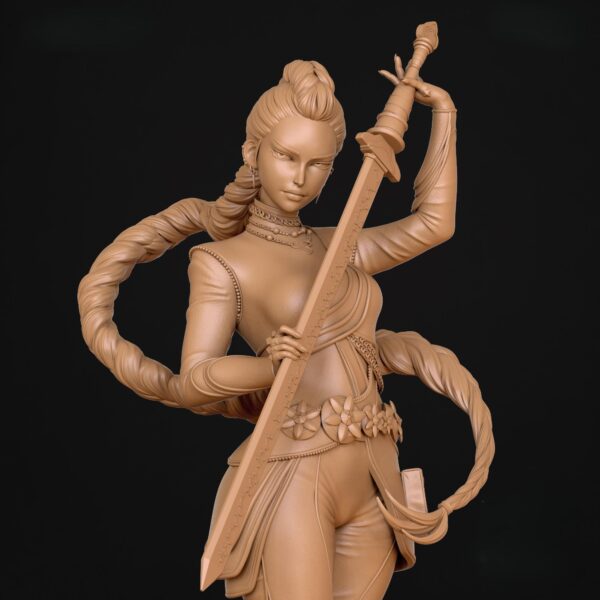 il_fullxfull.7577894152_g3on.jpg Demon Hunter 3D Printed Resin Figure - Anime Collectible