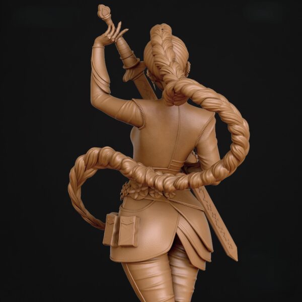 il_fullxfull.7577894154_f6ei.jpg Demon Hunter 3D Printed Resin Figure - Anime Collectible