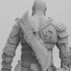 il_fullxfull.7581353528_in3s.jpg Battle Hero Spartan Warrior 3D Printed Resin Figure - Fantasy Collectible