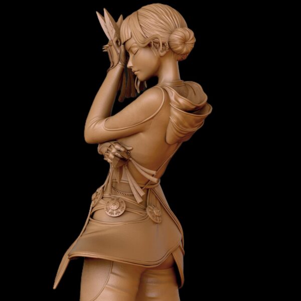 il_fullxfull.7625796263_6703.jpg Demon Hunter 3D Printed Resin Figure - Anime Collectible