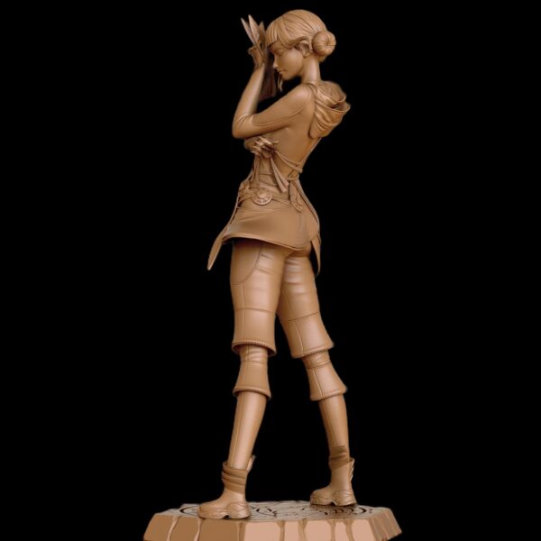 il_fullxfull.7625796459_4r15.jpg Demon Hunter 3D Printed Resin Figure - Anime Collectible