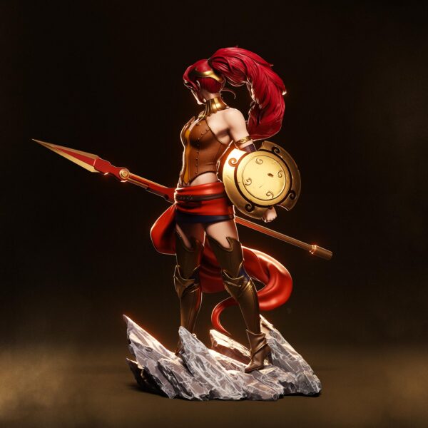 il_fullxfull.7695396556_47ak.jpg Pyrrha Nikos Resin Figure | RWBY Collectible Action Character | Garage Kit | Unpanted 3D Printed