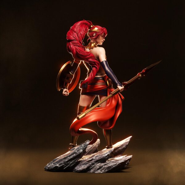 il_fullxfull.7695396570_ryia.jpg Pyrrha Nikos Resin Figure | RWBY Collectible Action Character | Garage Kit | Unpanted 3D Printed