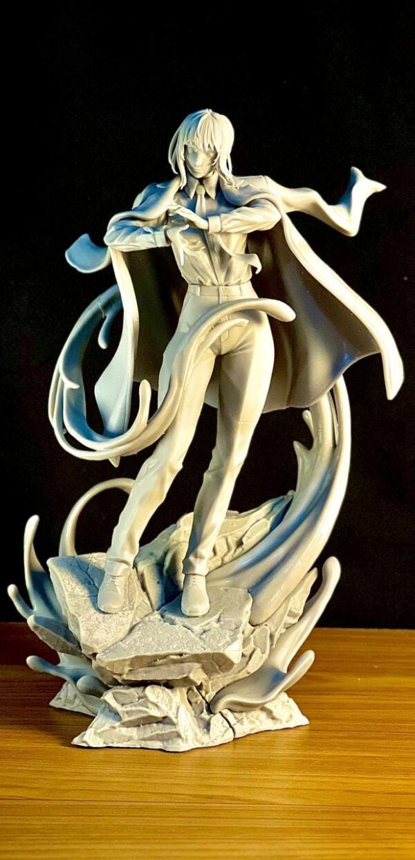 il_fullxfull.7696326040_l67x.jpg Makima Resin Figure| Chainsaw Collectible Action Character | Garage Kit | Unpainted 3D Printed