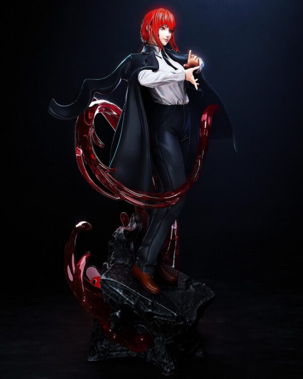 il_fullxfull.7696326350_t5aj.jpg Makima Resin Figure| Chainsaw Collectible Action Character | Garage Kit | Unpainted 3D Printed