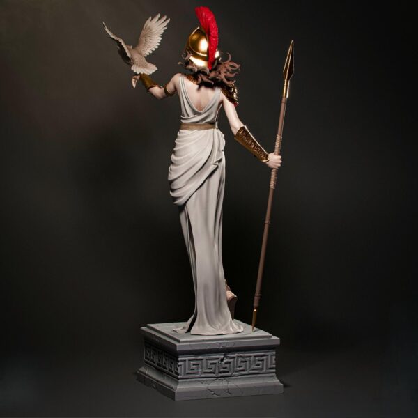 Athena Greek Goddess 3D Printed Resin Figure - Stunning Collectible
