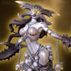 il_fullxfull.7714222364_kv4e.jpg Crimson Female Daemoness 3D Printed Resin Figure - Dark Fantasy Collectible