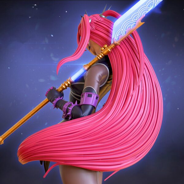 il_fullxfull.7714248012_542j.jpg Demon Hunter 3D Printed Resin Figure - Anime Collectible