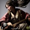 il_fullxfull.7714654068_e5zc.jpg Shizuka Whisper 3D Printed Resin Figure - Ronin Samurai Collectible