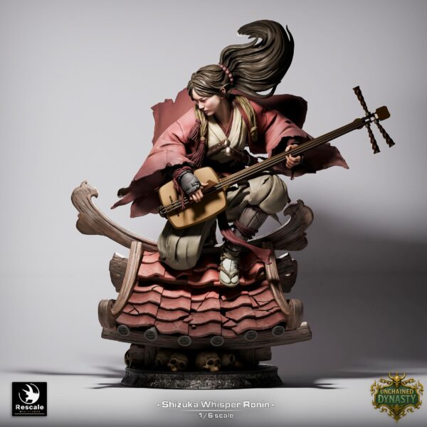 il_fullxfull.7714654354_kidm.jpg Shizuka Whisper 3D Printed Resin Figure - Ronin Samurai Collectible