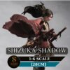 il_fullxfull.7714665218_pjt4.jpg Shizuka Shadow Resin Figure |Fantasy Female Samurai Ronin Collectible | Garage Kit | Unpainted 3D Print