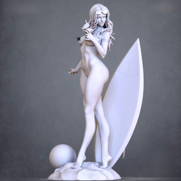 il_fullxfull.7714691632_qgc9.jpg Capt Artistic Collector Figure | Unpainted Resin Mature Model Kit | PinUp Collectible