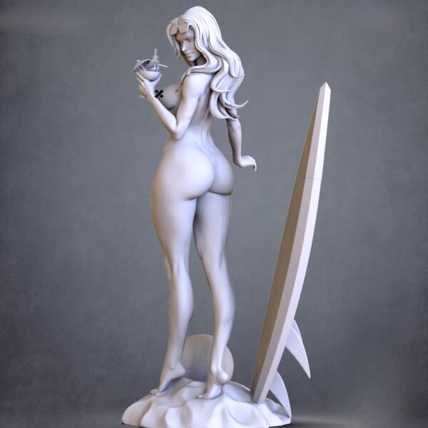 il_fullxfull.7714691634_n00b.jpg Capt Artistic Collector Figure | Unpainted Resin Mature Model Kit | PinUp Collectible