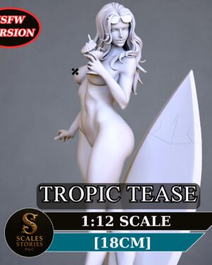 Capt Artistic Collector Figure | Unpainted Resin Mature Model Kit | PinUp Collectible
