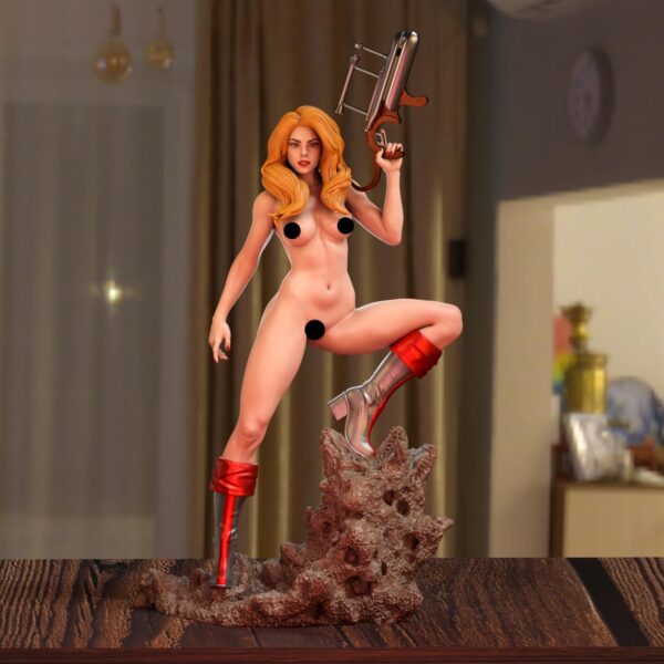 il_fullxfull.7714707396_g6ic.jpg Space Heroine - Unpainted Resin Garage Kit - Mature Model - Sci Fi Collectible