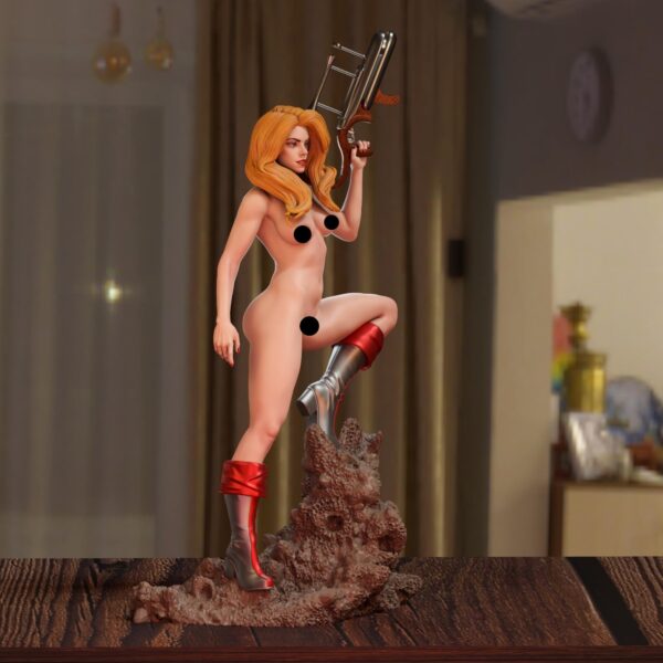 il_fullxfull.7714707592_rmm6.jpg Space Heroine - Unpainted Resin Garage Kit - Mature Model - Sci Fi Collectible