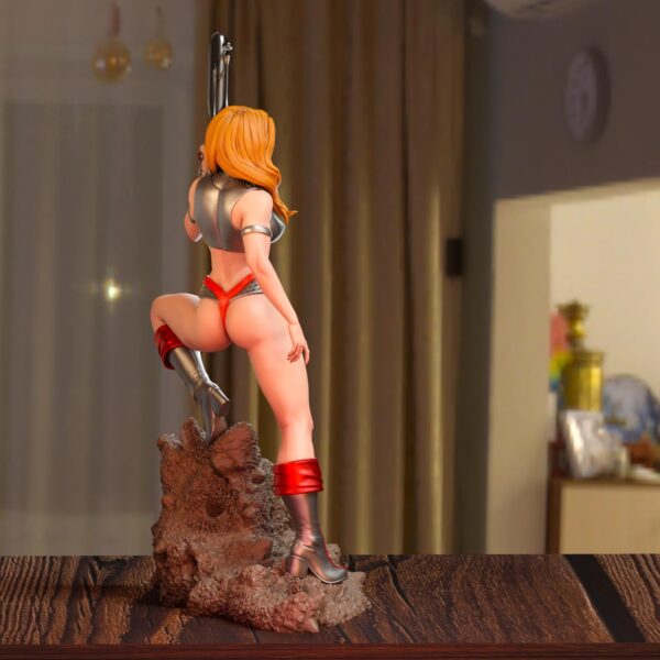 il_fullxfull.7714722154_i2wl.jpg Space Heroine Resin Figure - Unpainted Resin Garage Kit - Mature Model - Sci Fi Collectible