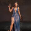 il_fullxfull.7717468556_ttbq.jpg Bond Girl Resin Figure | Collectible PinUp | Model Kit | Unpainted 3D Printed | Fantasy Female Spy