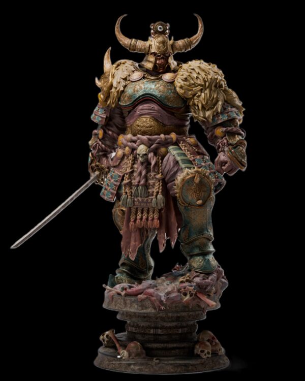 Oni Warrior Colossus XL 3D Printed Resin Figure - Fantasy Warrior Collectible
