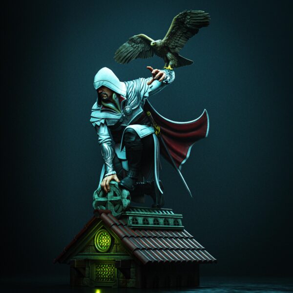 il_fullxfull.7737251407_syf1.jpg Fantasy Assassin 3D Printed Resin Figure - Collectible