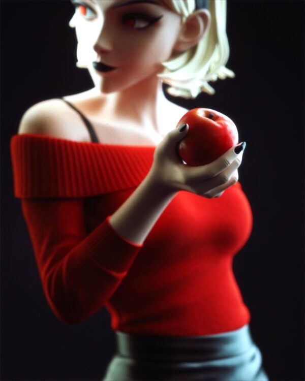 il_fullxfull.7743054149_oc9z.jpg Sabrina 3D Printed Resin Figure - Fantasy Collectible