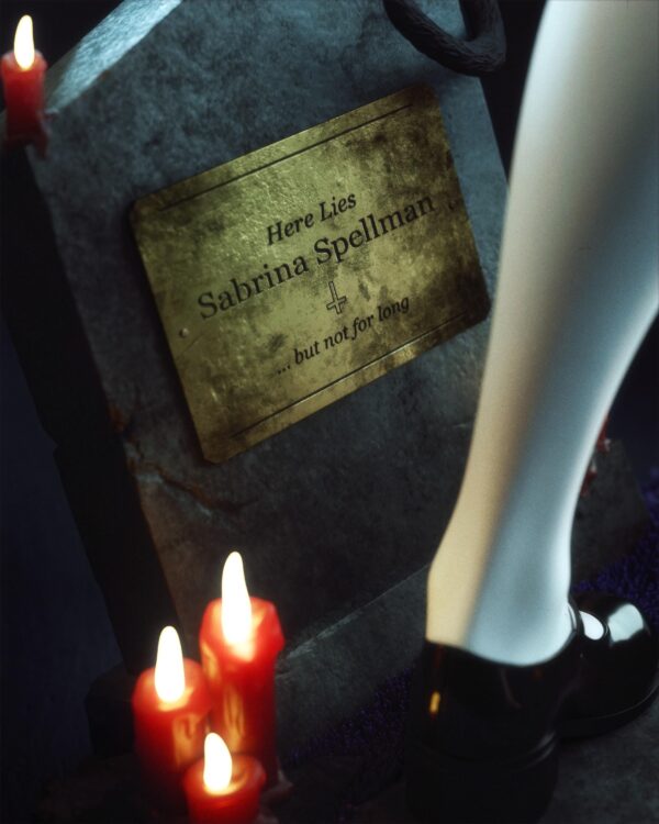 il_fullxfull.7743054165_nlxr.jpg Sabrina 3D Printed Resin Figure - Fantasy Collectible