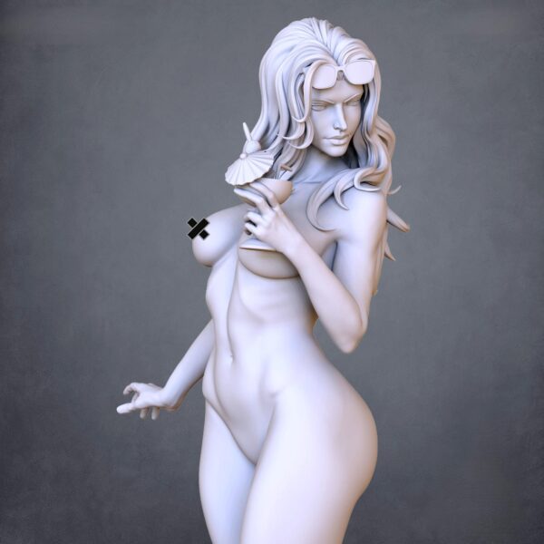 il_fullxfull.7762631935_lz03.jpg Capt Artistic Collector Figure | Unpainted Resin Mature Model Kit | PinUp Collectible
