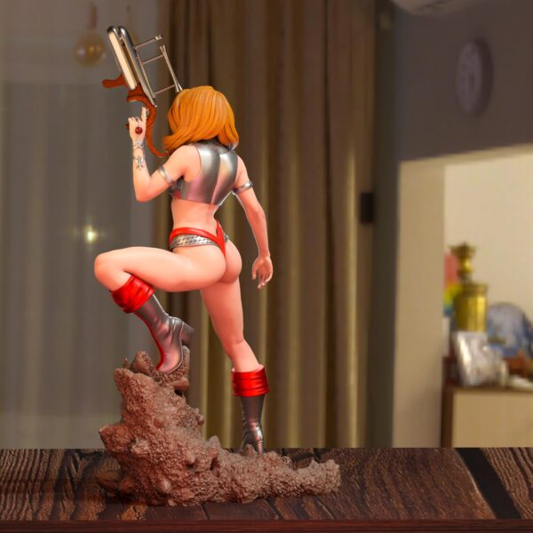 il_fullxfull.7762661899_84rn.jpg Space Heroine Resin Figure - Unpainted Resin Garage Kit - Mature Model - Sci Fi Collectible