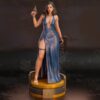 il_fullxfull.7765408387_5an3.jpg Bond Girl Resin Figure | Collectible PinUp | Model Kit | Unpainted 3D Printed | Fantasy Female Spy