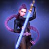 il_fullxfull.7843208530_7rkz.jpg Demon Hunter 3D Printed Resin Figure - Anime Collectible
