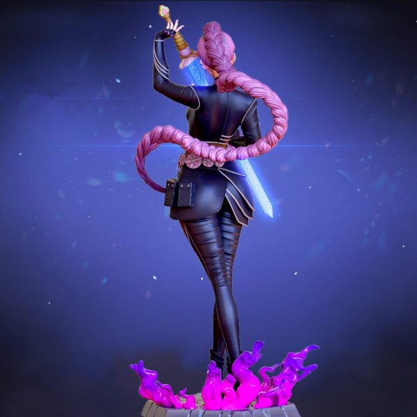 il_fullxfull.7891159259_jfg5.jpg Demon Hunter 3D Printed Resin Figure - Anime Collectible