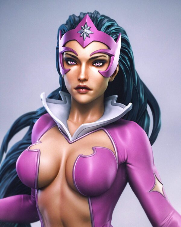 il_fullxfull.7940910344_euv7.jpg Cosmic Guardian 3D Printed Resin Figure - Comic Collectible