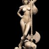 Red Sonja Artistic Collector Figure | Unpainted Resin Display Mature Model | Collectible Female Barbarian Warrior