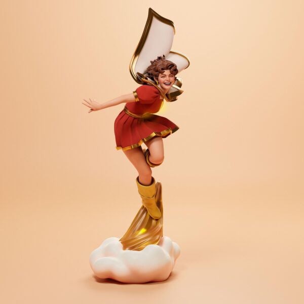 Pin-Up Bombshell 3D Printed Resin Figure - Stunning Collectible