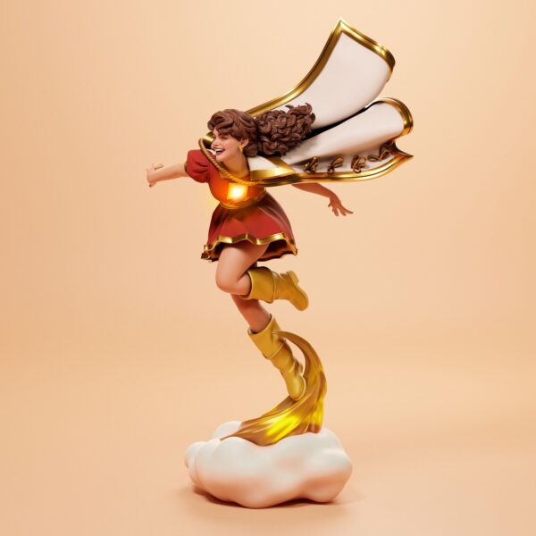 Pin-Up Bombshell 3D Printed Resin Figure - Stunning Collectible