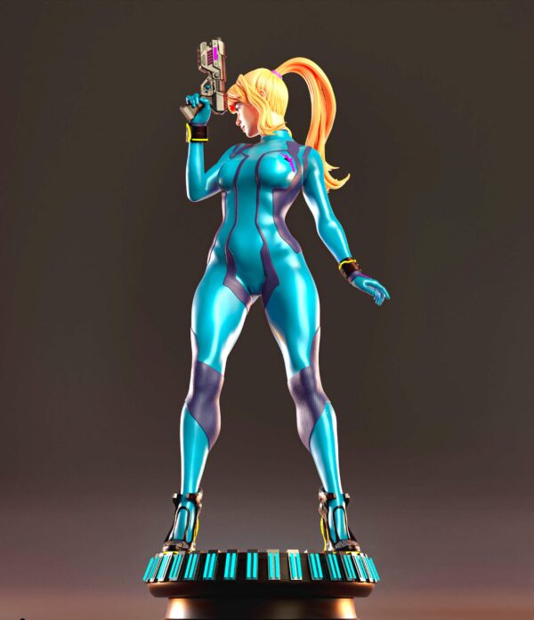 Space Hunter 3D Printed Resin Figure - Fantasy Collectible