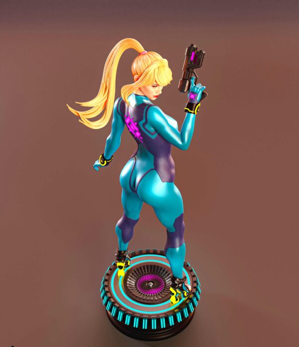 Space Hunter 3D Printed Resin Figure - Fantasy Collectible