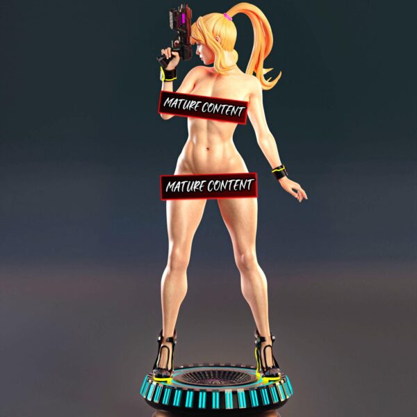 il_fullxfull.7994171912_1nef.jpg Space Hunter Artistic Collector 3D Printed Figure - Mature Collectible