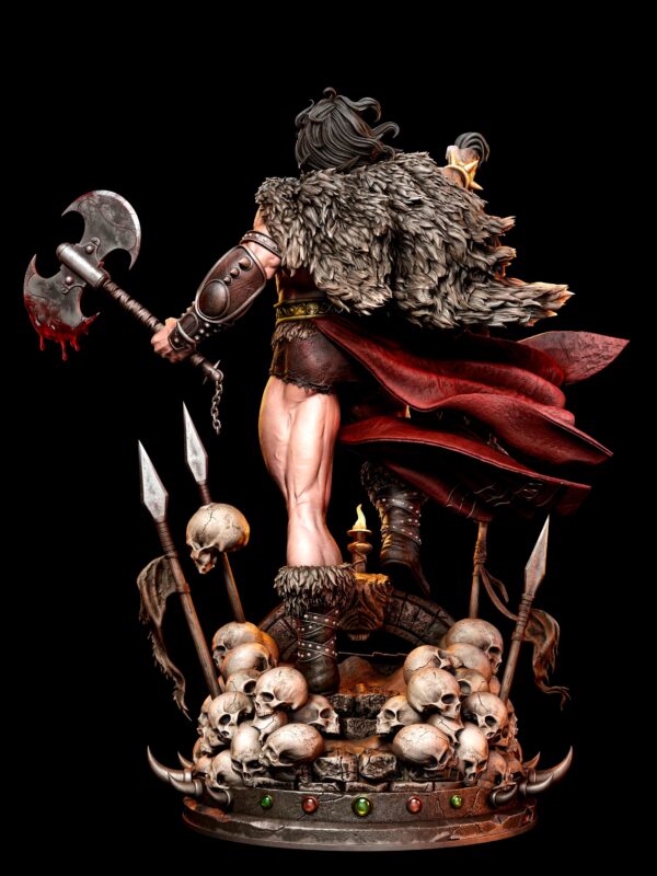 Conan The Barbarian Resin Figure | Collectible Action Character | Garage Kit | Unpainted 3D Printed