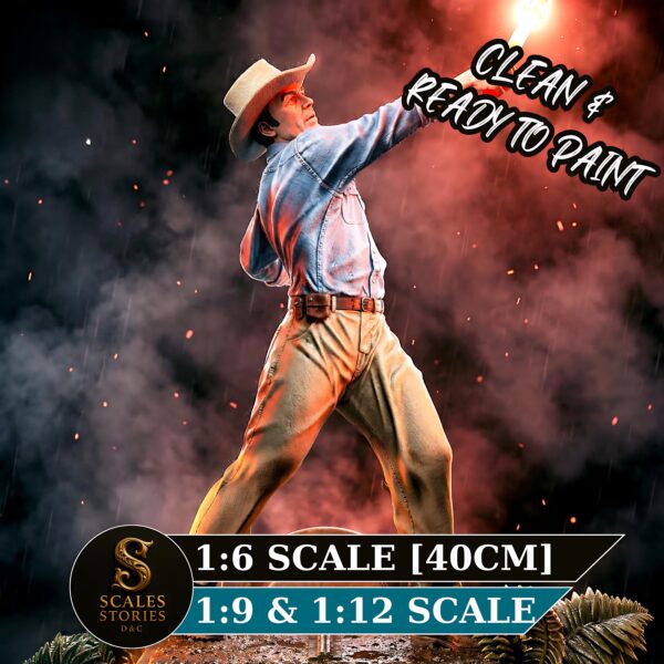 il_fullxfull.8016632430_oktr.jpg Alan Resin Figure - Unpainted 3D Printed Garage Kit - Fantasy Collectible