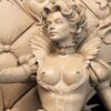 il_fullxfull.8019612644_2vh2.jpg Queen Of Hearts Artistic Collector Figure | Unpainted Resin Mature Garage Kit | Dark Royal Collectible