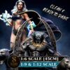 il_fullxfull.8019818930_p48u.jpg King Panther And Windrider Resin Figures | Collectible Diorama | Garage Kit | Unpainted 3D Printed