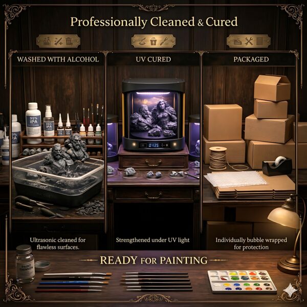 il_fullxfull.8020881339_hi3o.jpg Pyrrha Nikos Resin Figure | RWBY Collectible Action Character | Garage Kit | Unpanted 3D Printed