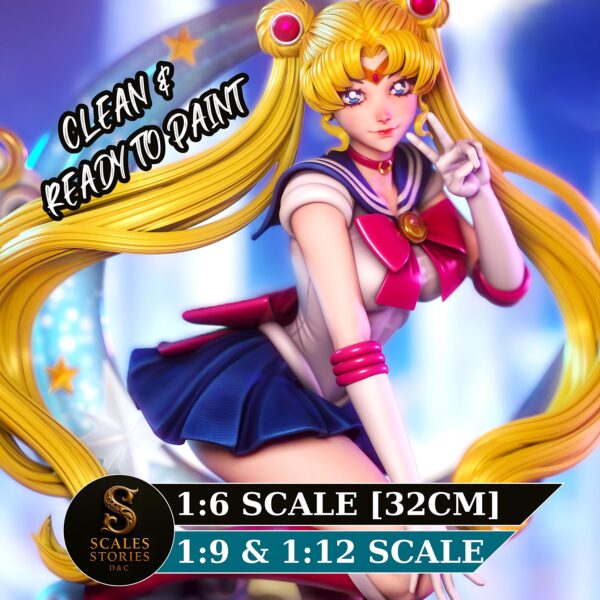 il_fullxfull.8024320458_pkn1.jpg Celestial Guardian Resin Figure | Collectible Action Character | Model Kit | Unpainted 3D Printed