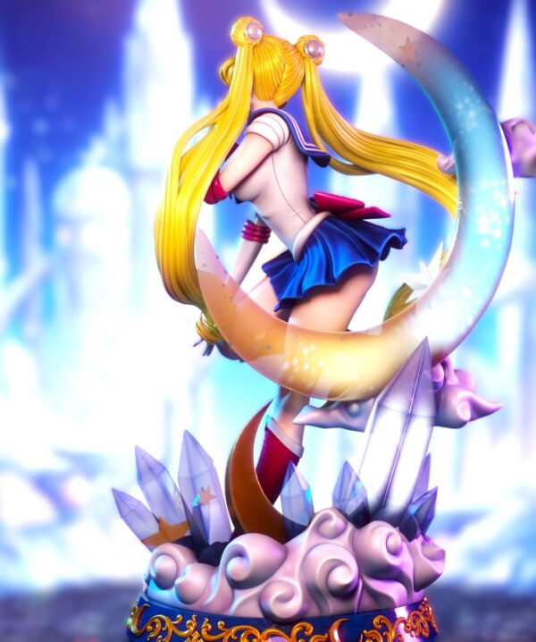 il_fullxfull.8024323952_oaml.jpg Celestial Guardian Resin Figure | Collectible Action Character | Model Kit | Unpainted 3D Printed