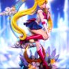 il_fullxfull.8024323954_7uny.jpg Celestial Guardian Resin Figure | Collectible Action Character | Model Kit | Unpainted 3D Printed